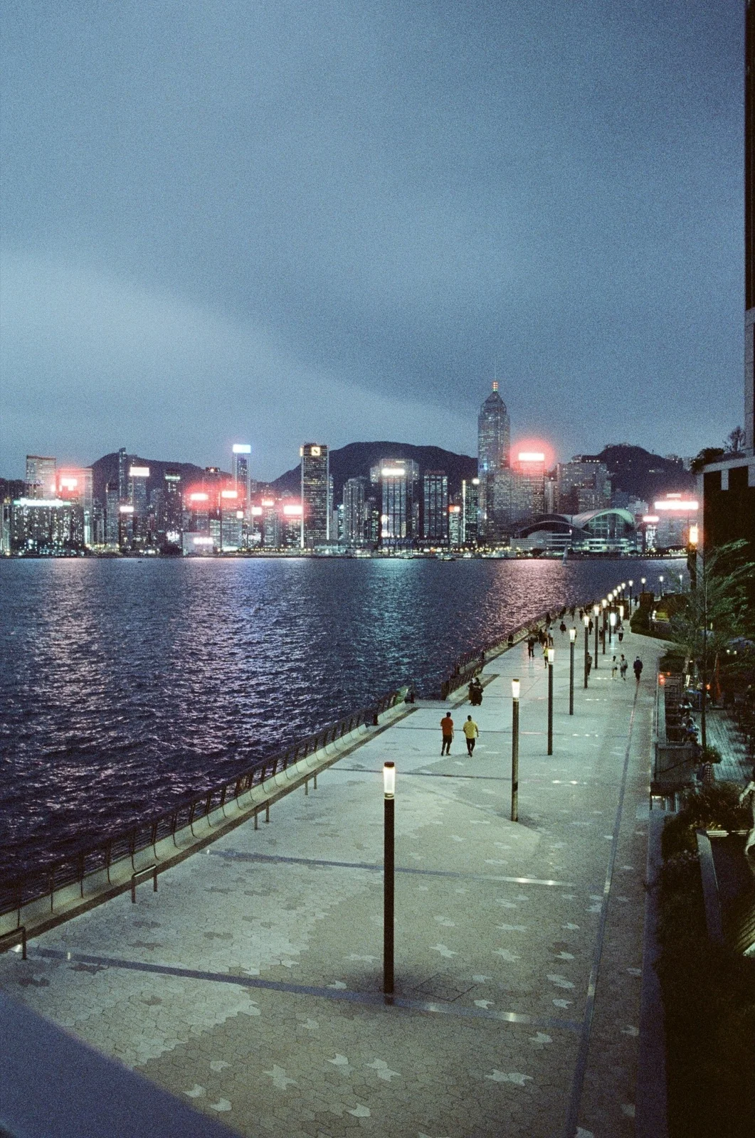 Paseo costero de Tsim Sha Tsui, en Kowloon